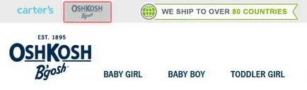 Carter com - bébiruhák fuvarosok és Oshkosh a hivatalos online áruház