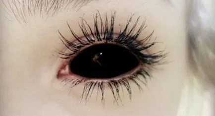 lentile negru pentru toți ochii - cum de a alege și uzură