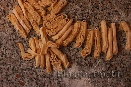 Pasta részletes recept egy fotó