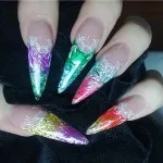 gel de unghii pătate, tutorial video