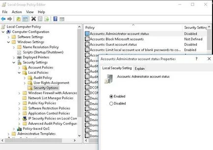 Include cont de administrator ascuns în Windows 10, Windows pentru administratorii de sistem