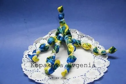 Fancy копринен шал Shibori техника в свои ръце