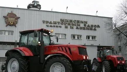 Hol lehet vásárolni egy traktor Fehéroroszország (Belorusszia)