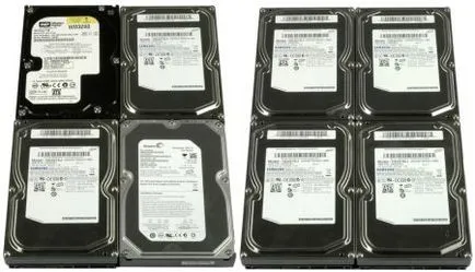 matrice raid eterogenă de teste pe diferite hard disk-uri