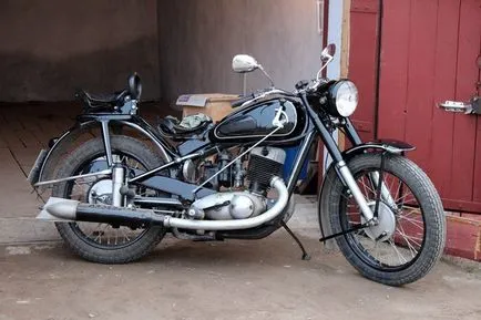 Istoricul de restaurare motocicleta IL-49, 1956 ani de fabricație