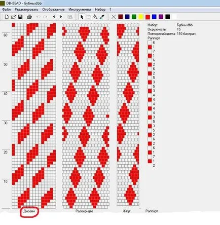 Cum să citiți diagrama de tricotat un fir de margele - Masters Fair - manual, lucrate manual