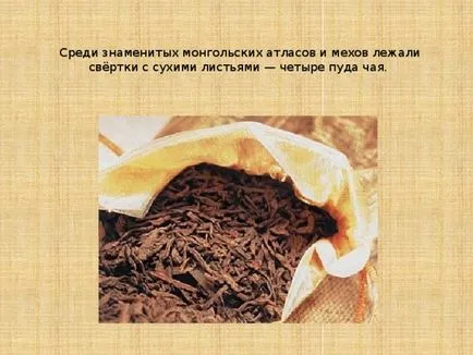 Mint Oroszországban megjelent tea - az általános iskolákban, előadások