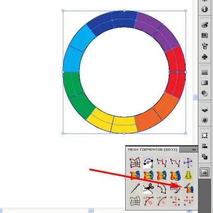 Hogyan kell felhívni a sugaras színátmenet az Adobe Illustrator programban