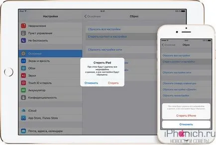 Как да почистите Iphone и IPAD преди продажбата