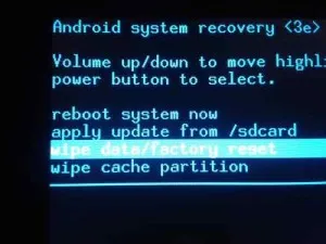 Как да използвате Android 3E възстановяване на системата - пълни инструкции