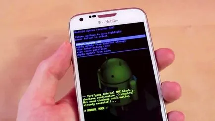 Как да използвате Android 3E възстановяване на системата - пълни инструкции