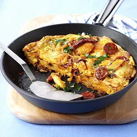 Főzni egy omlettet - egyszerű recept