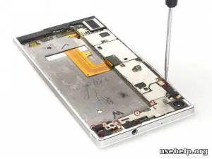 Hogyan szétszedni Huawei Ascend p7