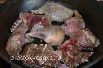 Főzni nutria - egy egyszerű recept a fotó