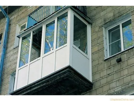 Cum de a izola un balcon în afara propriei