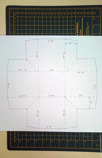 Cum sa faci o cutie de cadou frumos, cu mâinile sale - Fair Masters - manual,