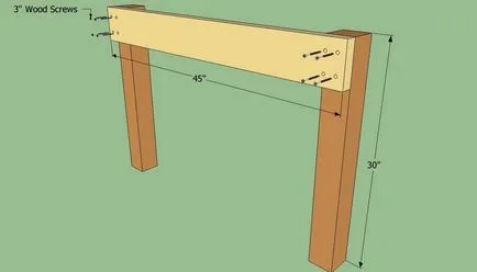 Как да си направим една пейка, маса за работа