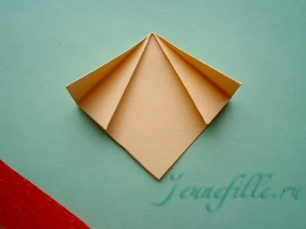 Hogyan készítsünk origami virágok saját kezűleg notebook nők - site a lányok minden korosztály számára