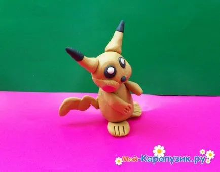 Cum orb Pokemon din plastilină