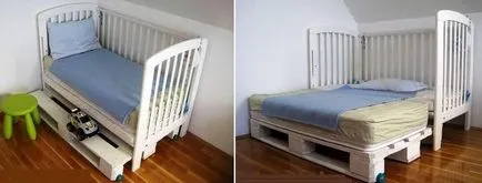 Cum de a crește pat, fără a cumpăra un nou