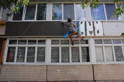 Как да се изолират един балкон извън