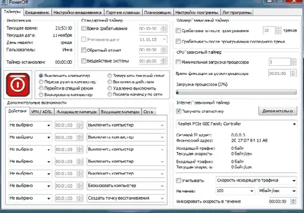 Hogyan kell beállítani az időzítőt, és automatikus kikapcsolás