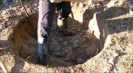 Hogyan ásni egy jól az ország, vagy a cselekmény, hogy összehangolják a gyűrűt,