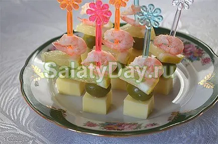 Хапки със скариди - вкусни морски дарове рецепта със снимки и видео