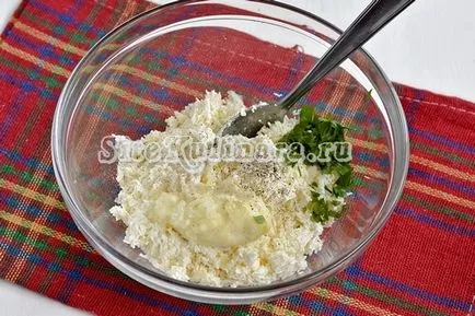 Canape garnélával és uborkával recept fénykép