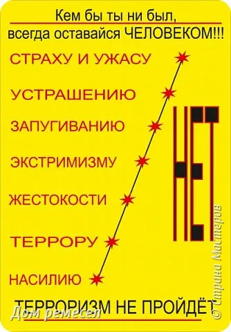 Плакат Конкурс - Заедно срещу терора, майстори страни