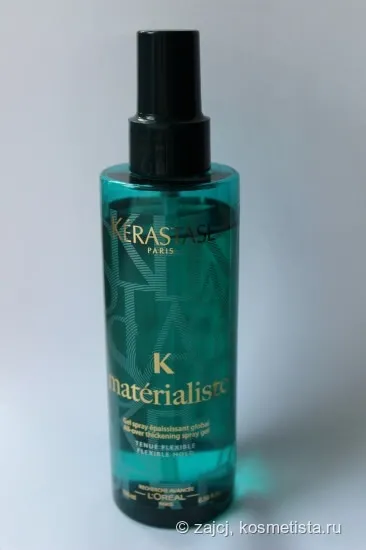 Kerastase styling materialiste - Spray-Gel, hogy növeljék a hajnak vélemények