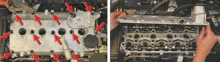 Lada Priora - înlocuire Cover Garnitura repararea cap cilindru 2108 2109 21099 2110 2170