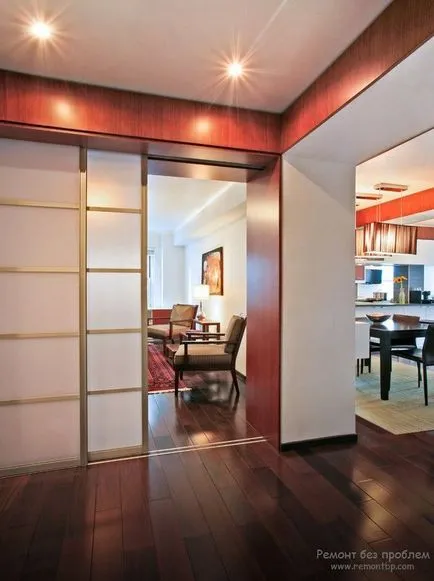 Ламиниран паркет в интериора на един модерен и стилен дизайн на пода в апартамента