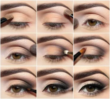 Make-up a szemét a közelgő század (fotó és videó)