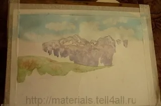 Master-osztály alpesi réteken, akvarell, Box