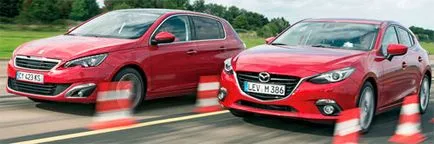 Mazda 3 и Peugeot 308 - алтернатива