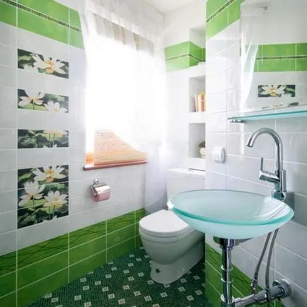 WC mici, cum pentru a mări spațiul vizual Cum de a crea iluzia de spatiu