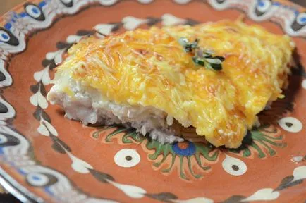 Borjú Orloff sütő recept egy fotó