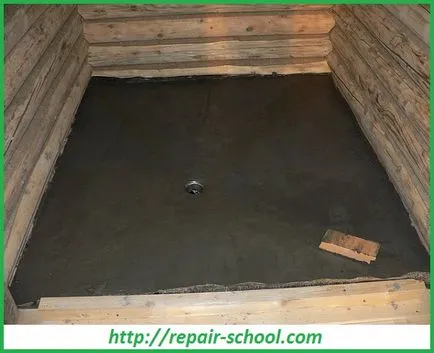 Podele în baie, școală de reparații