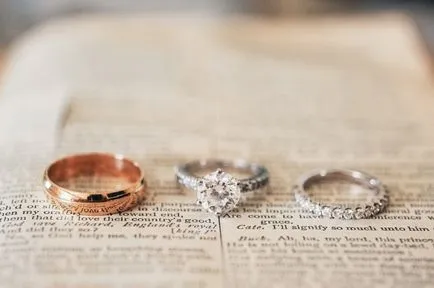Сватба пръстен като обещание за любов и вярност