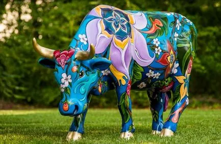 Cow Parade „- un proiect de artă internațională de succes