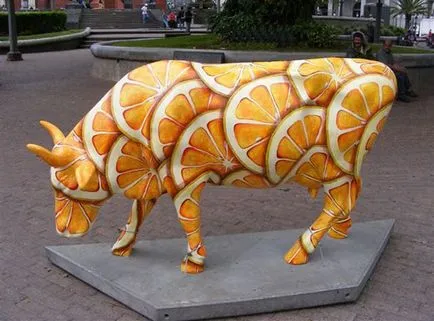 Cow Parade „- un proiect de artă internațională de succes