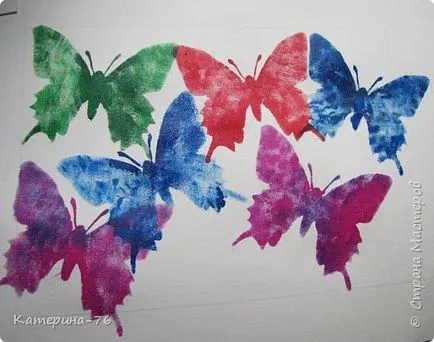 Панели - пеперуда - майсторски клас, майстори страната