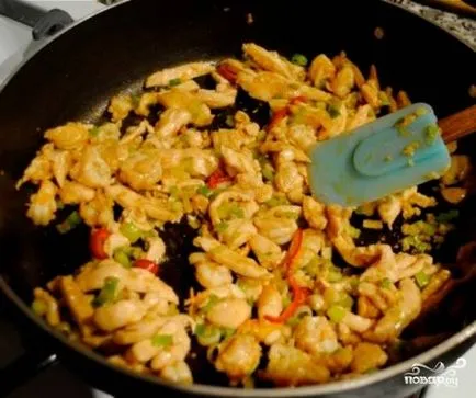 Pad thai - lépésről lépésre recept fotók