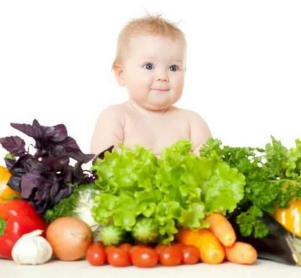 Hrănirea unui copil la 5 luni de meniu în piept și o sticlă-hrănite