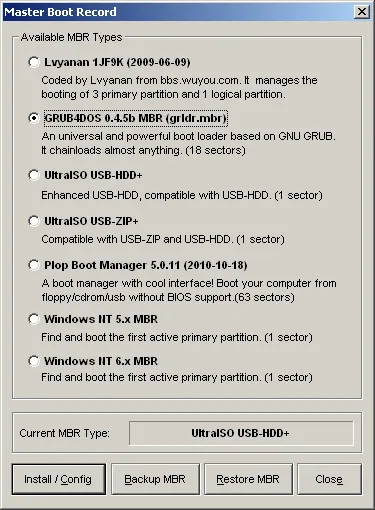 Az indító vaku ablakok és hirens boot CD-t (winsetupfromusb 1