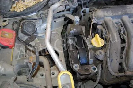 Helyettesítés Renault Megane vezérműszíjat a motor 1, 6, 16 szelepes