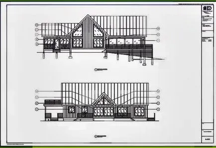 Projektek frame-panel ház modell és az egyéni