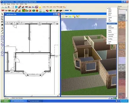 Program 3d rendering kerttervezés