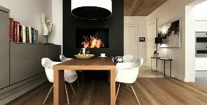 Reparatii apartament cu un dormitor într-un stil minimalist